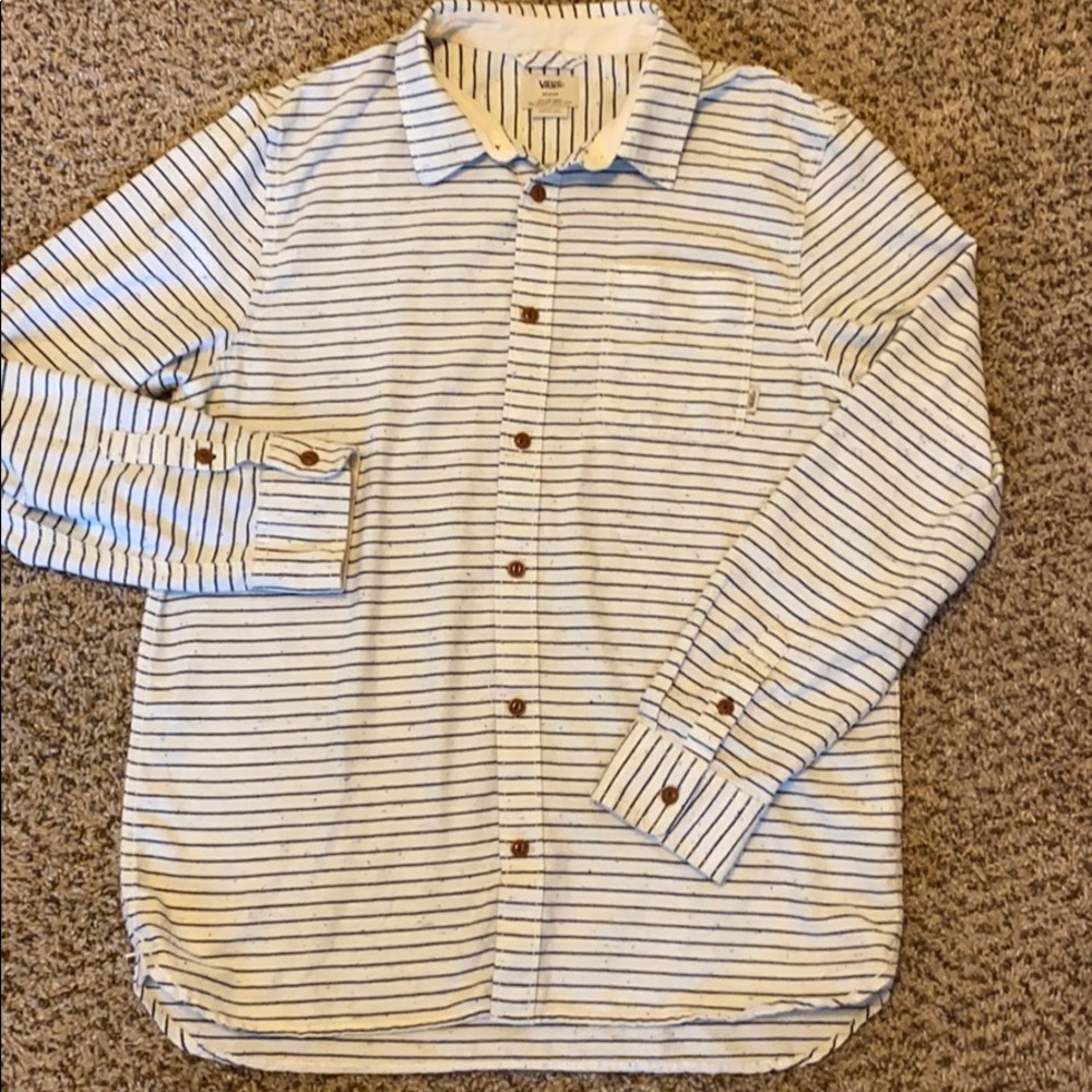 Vans button up shirt